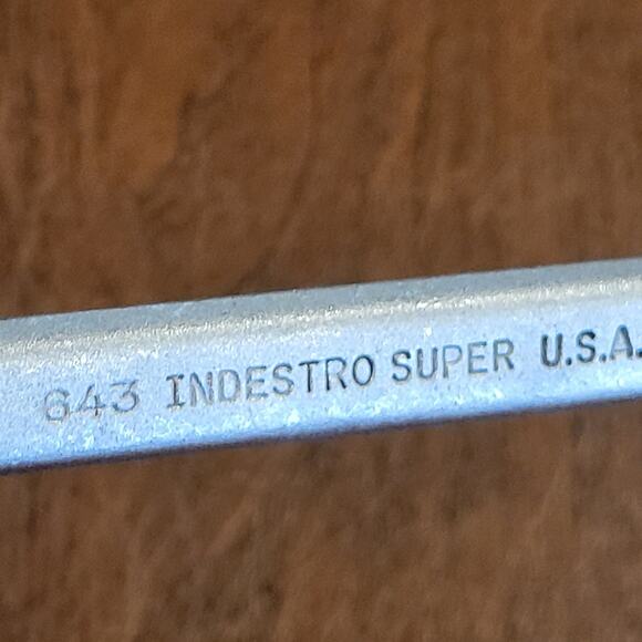 Vintage Indestro Super #643 Universal Male Drain Plug Wrench USA - Picture 9 of 9